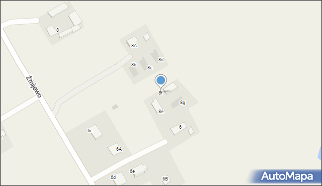 Żmijewko, Żmijewko, 8f, mapa Żmijewko