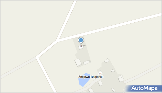 Żmijewo-Kuce, Żmijewo-Kuce, 18, mapa Żmijewo-Kuce