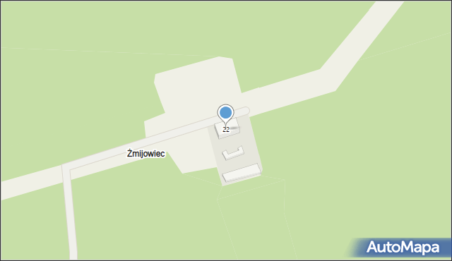 Żmijowiec, Żmijowiec, 22, mapa Żmijowiec