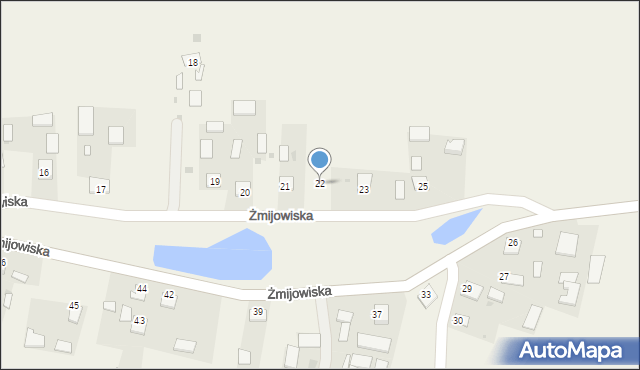 Żmijowiska, Żmijowiska, 22, mapa Żmijowiska