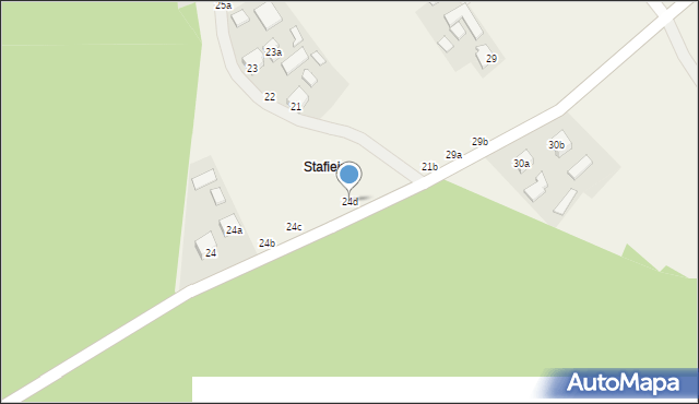 Zmysłówka, Zmysłówka, 24d, mapa Zmysłówka