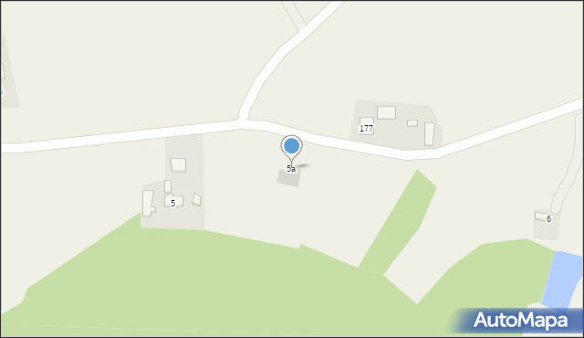 Zmysłówka, Zmysłówka, 5a, mapa Zmysłówka
