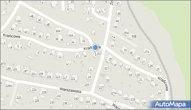 Gorzów Wielkopolski, Żniwna, 2, mapa Gorzów Wielkopolski