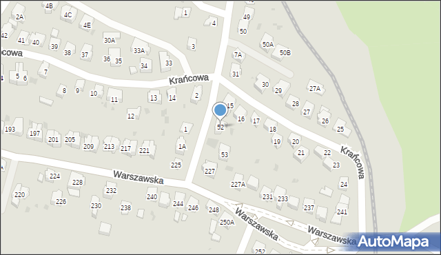 Gorzów Wielkopolski, Żniwna, 52, mapa Gorzów Wielkopolski