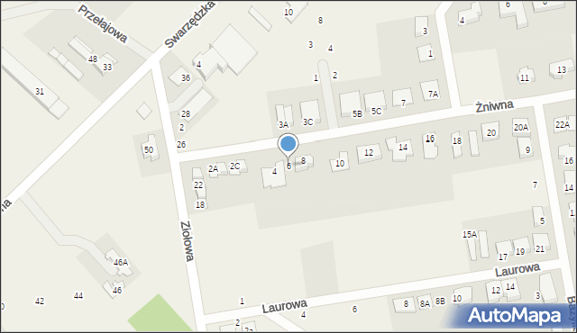 Jasin, Żniwna, 6, mapa Jasin