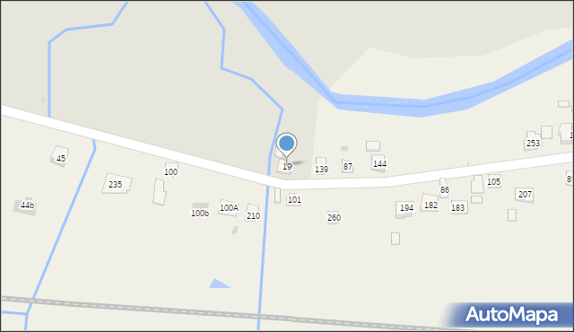 Jasło, Żniwna, 19, mapa Jasła