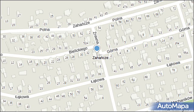 Suwałki, Żniwna, 4, mapa Suwałk