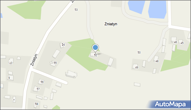 Żniatyn, Żniatyn, 52, mapa Żniatyn