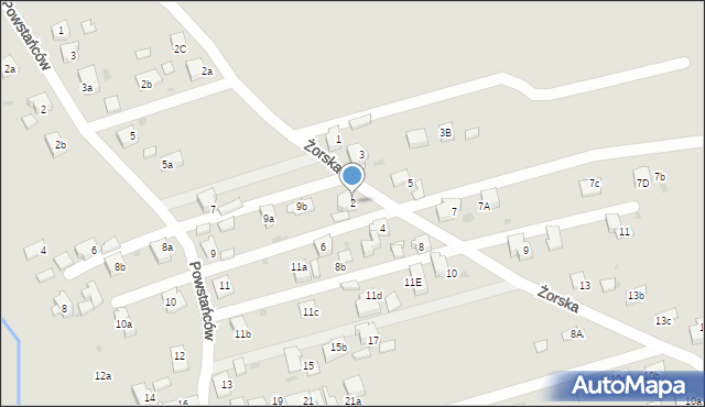 Czerwionka-Leszczyny, Żorska, 2, mapa Czerwionka-Leszczyny