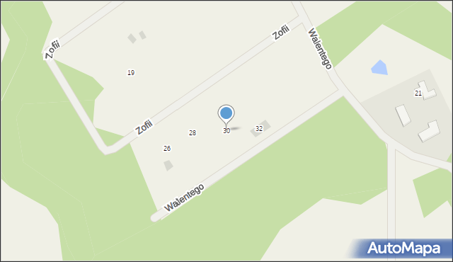 Kręsk, Zofii, 30, mapa Kręsk