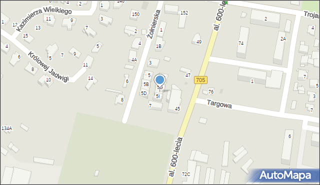 Sochaczew, Żołnierska, 5H, mapa Sochaczew