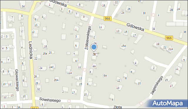 Wieliczka, Żółkiewskiego Stanisława, hetm., 2B, mapa Wieliczka