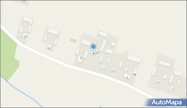 Zochcin, Zochcin, 8, mapa Zochcin