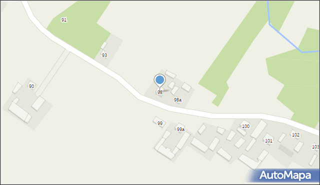 Zochcin, Zochcin, 98, mapa Zochcin