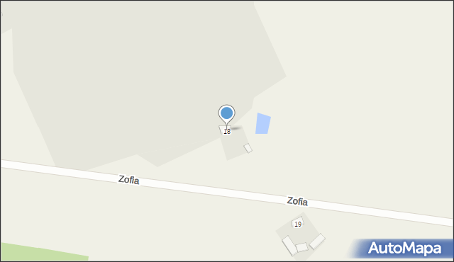 Zofia, Zofia, 18, mapa Zofia