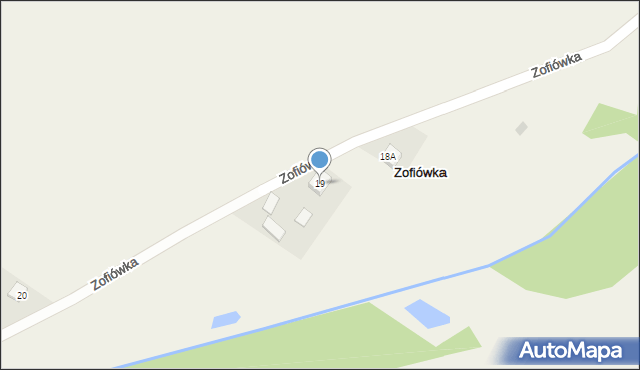 Zofiówka, Zofiówka, 19, mapa Zofiówka