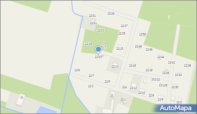 Zofiówka, Zofiówka, 22/11, mapa Zofiówka