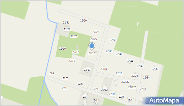 Zofiówka, Zofiówka, 22/15, mapa Zofiówka