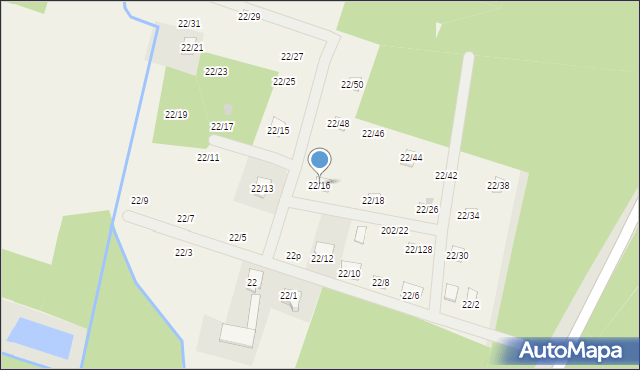 Zofiówka, Zofiówka, 22/16, mapa Zofiówka