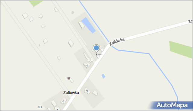 Zofiówka, Zofiówka, 3, mapa Zofiówka