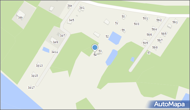 Zofiówka, Zofiówka, 54, mapa Zofiówka