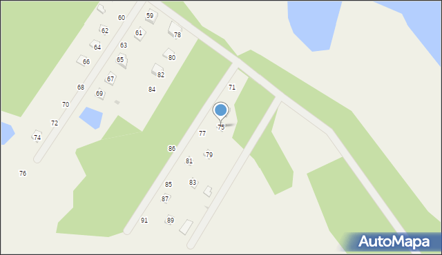 Zofiówka, Zofiówka, 75, mapa Zofiówka