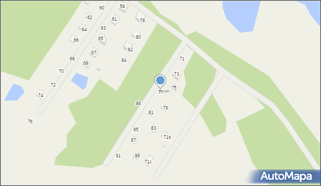 Zofiówka, Zofiówka, 77, mapa Zofiówka