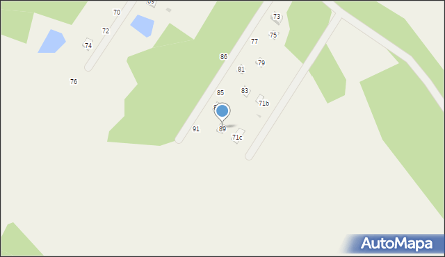 Zofiówka, Zofiówka, 89, mapa Zofiówka