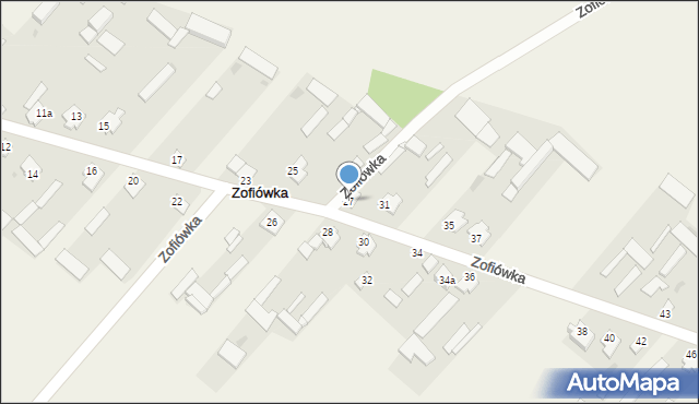 Zofiówka, Zofiówka, 27, mapa Zofiówka