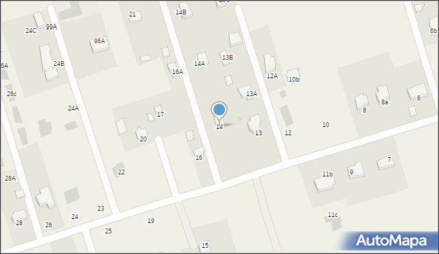 Zofiówka, Zofiówka, 14, mapa Zofiówka