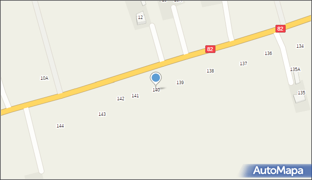 Zofiówka, Zofiówka, 140, mapa Zofiówka