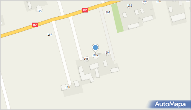Zofiówka, Zofiówka, 165a, mapa Zofiówka