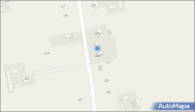 Zofiówka, Zofiówka, 224a, mapa Zofiówka