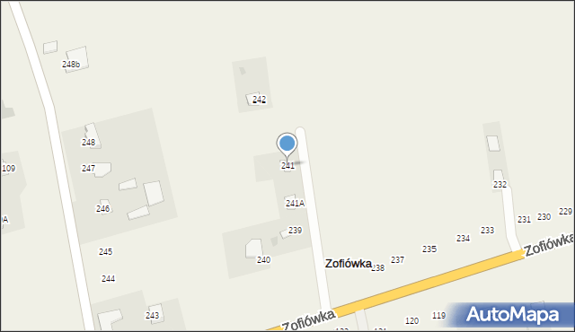 Zofiówka, Zofiówka, 41B, mapa Zofiówka