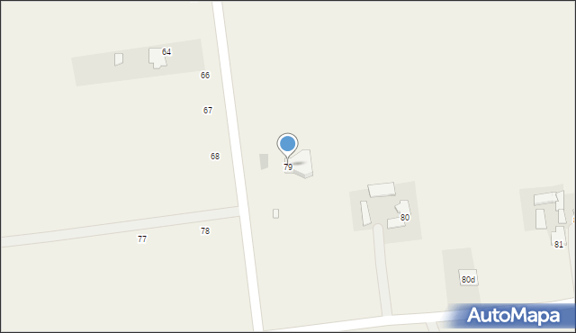 Zofiówka, Zofiówka, 79, mapa Zofiówka