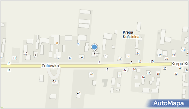 Zofiówka, Zofiówka, 3, mapa Zofiówka