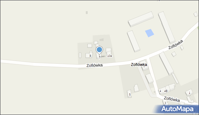 Zofiówka, Zofiówka, 7, mapa Zofiówka