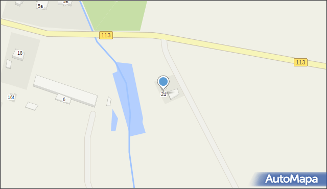 Żółwia, Żółwia, 24, mapa Żółwia