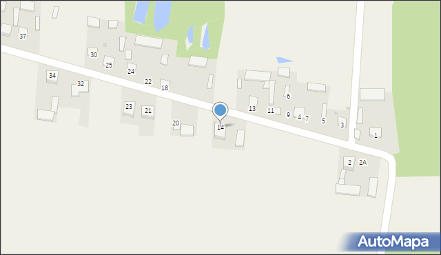 Zosin, Zosin, 14, mapa Zosin