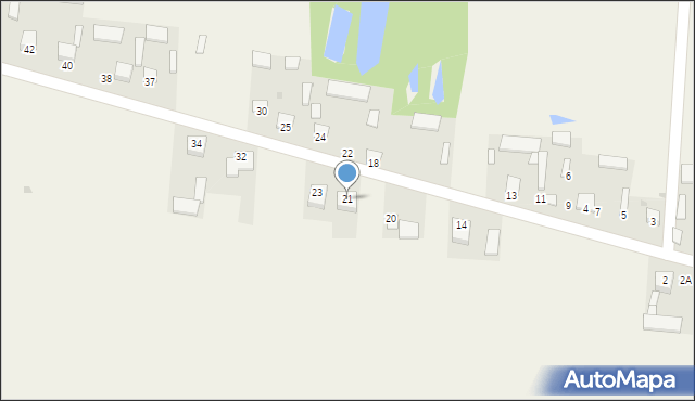 Zosin, Zosin, 21, mapa Zosin