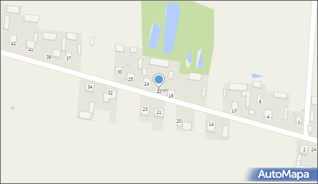 Zosin, Zosin, 22, mapa Zosin