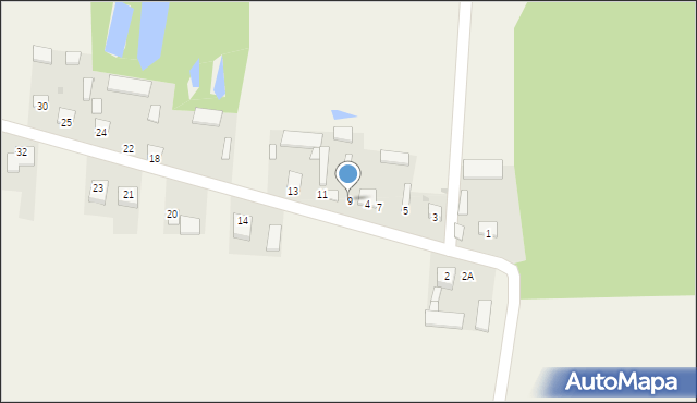 Zosin, Zosin, 9, mapa Zosin