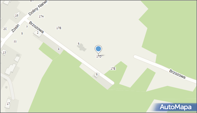 Zosin, Zosin, 17D, mapa Zosin