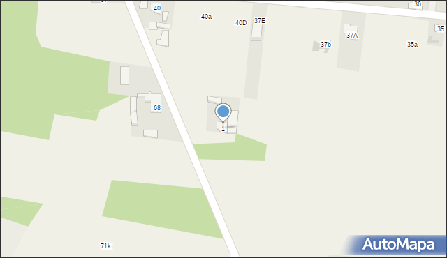 Zosin, Zosin, 1, mapa Zosin