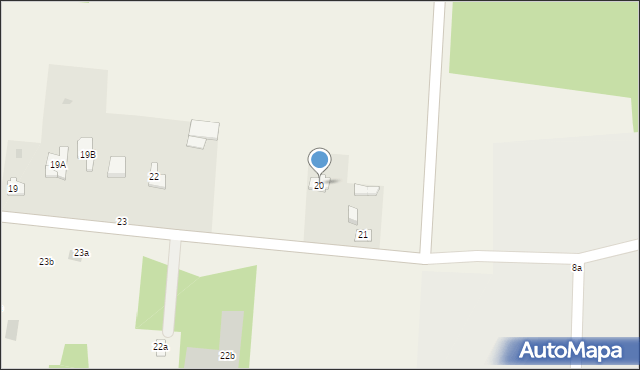 Zosin, Zosin, 20, mapa Zosin