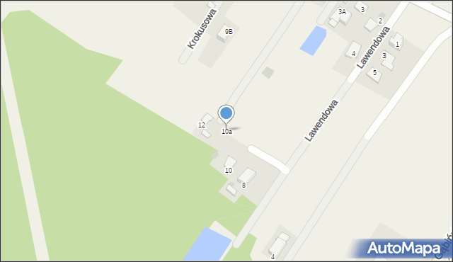 Dobrzyków, Źródlana, 10a, mapa Dobrzyków