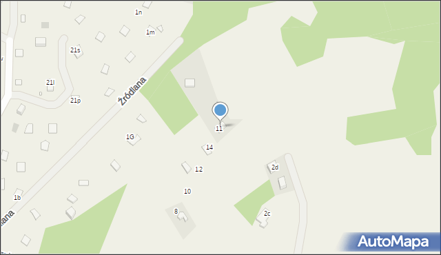 Hutki-Kanki, Źródlana, 16, mapa Hutki-Kanki