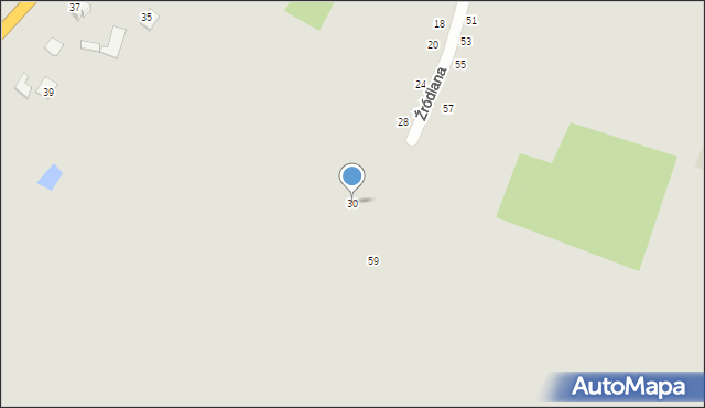 Kleszczele, Źródlana, 30, mapa Kleszczele