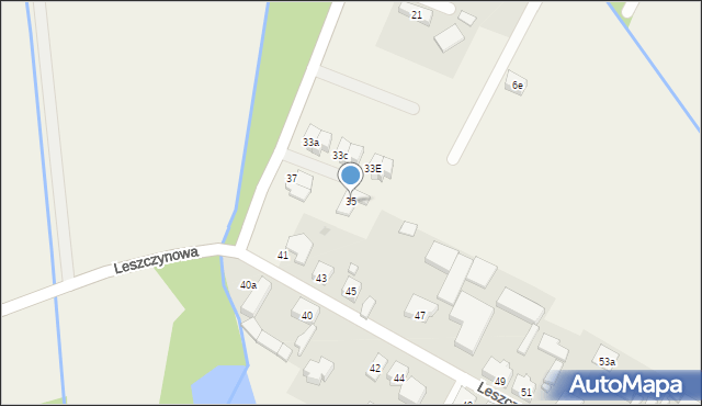 Laszczki, Źródlana, 35, mapa Laszczki