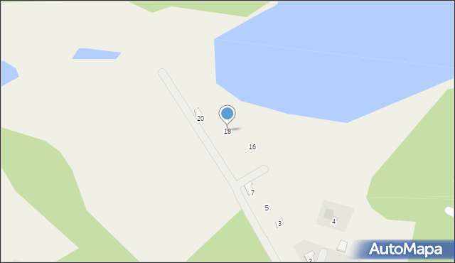 Osiek nad Wisłą, Źródlana, 18, mapa Osiek nad Wisłą